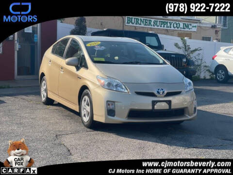 2010 Toyota Prius for sale at CJ Motors Inc. in Beverly MA