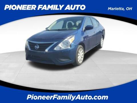 2019 Nissan Versa for sale at Pioneer Family Preowned Autos of WILLIAMSTOWN in Williamstown WV