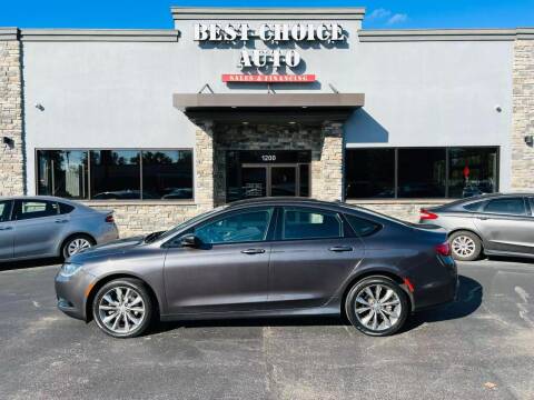 2016 Chrysler 200 for sale at Best Choice Auto in Evansville IN
