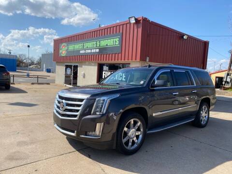 2015 Cadillac Escalade ESV for sale at Southwest Sports & Imports in Oklahoma City OK