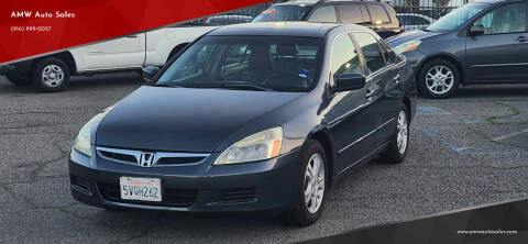 2006 Honda Accord for sale at AMW Auto Sales in Sacramento CA