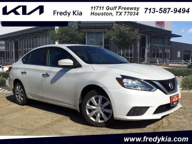 2017 Nissan Sentra for sale at Fredy Cars on West 43rd in Houston TX