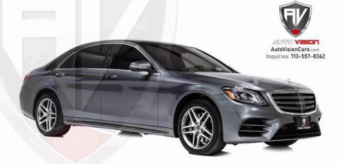 2018 Mercedes-Benz S-Class for sale at Auto Vision in Houston TX