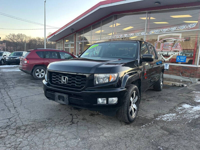 2014 Honda Ridgeline for sale at USA Motor Sport inc in Marlborough MA