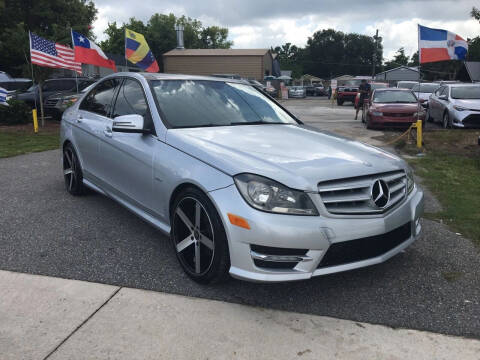 2012 Mercedes-Benz C-Class for sale at BEST MOTORS OF FLORIDA in Orlando FL
