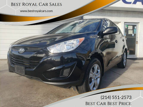 2011 Hyundai Tucson for sale at Best Royal Car Sales in Dallas TX