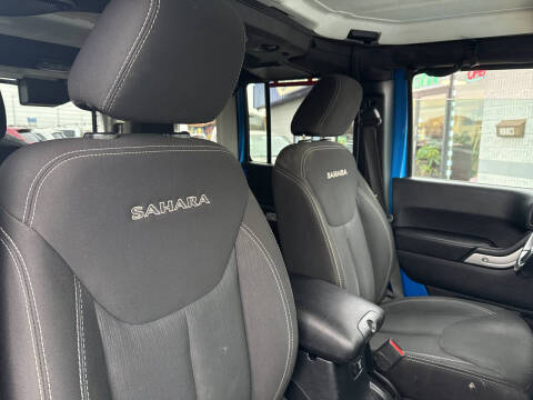 2016 Jeep Wrangler Unlimited Sahara