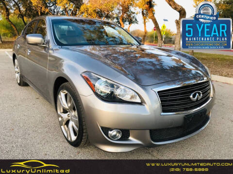 2012 Infiniti M37 for sale at LUXURY UNLIMITED AUTO SALES in San Antonio TX