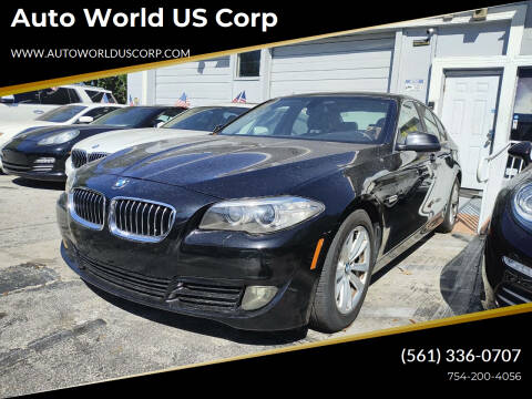 2016 BMW 5 Series for sale at Auto World US Corp in Plantation FL