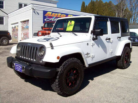 2014 Jeep Wrangler Unlimited for sale at Auto Pro Auto Sales in Lewiston ME