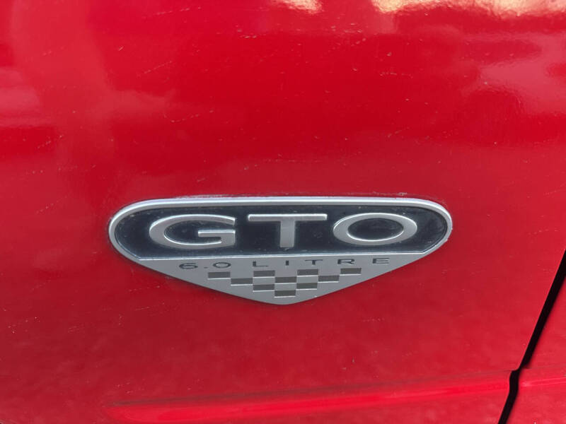 2005 Pontiac GTO
