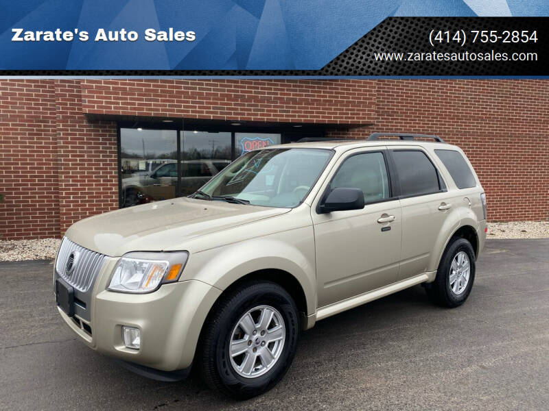 2010 Mercury Mariner for sale at Zarate's Auto Sales in Big Bend WI