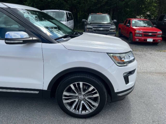 2018 Ford Explorer Platinum