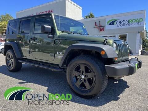 2008 Jeep Wrangler Unlimited for sale at OPEN ROAD MOTORSPORTS in Lynnwood WA