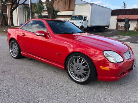 2001 Mercedes-Benz SLK for sale at Florida Cool Cars in Fort Lauderdale FL