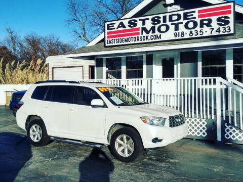 2009 Toyota Highlander for sale at EASTSIDE MOTORS in Tulsa OK