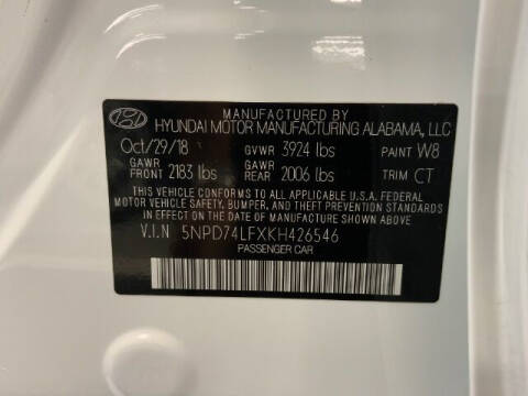 2019 Hyundai Elantra