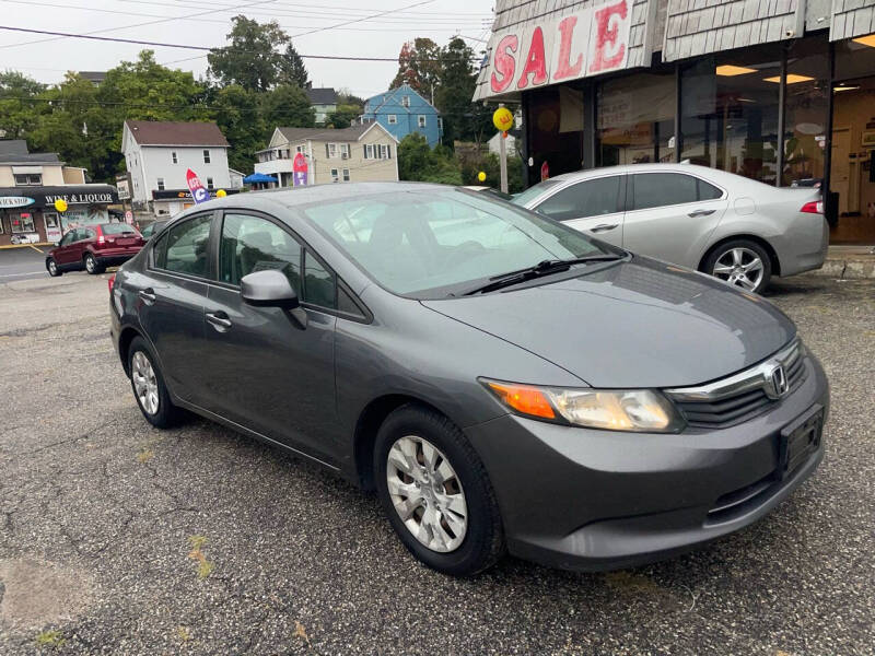 2012 Honda Civic for sale at Platinum Motors Auto Sales in Ansonia CT
