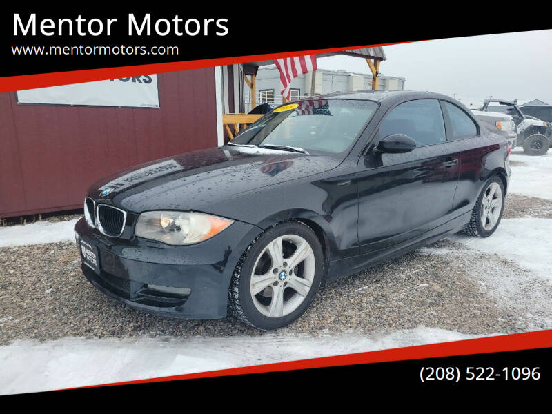 2008 BMW 1 Series for sale at Mentor Motors in Idaho Falls ID