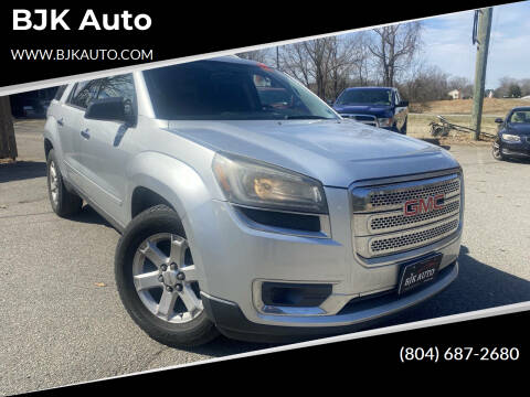 2015 GMC Acadia for sale at BJK Auto in Oilville VA