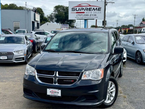 2014 Dodge Grand Caravan for sale at Supreme Auto Sales in Chesapeake VA