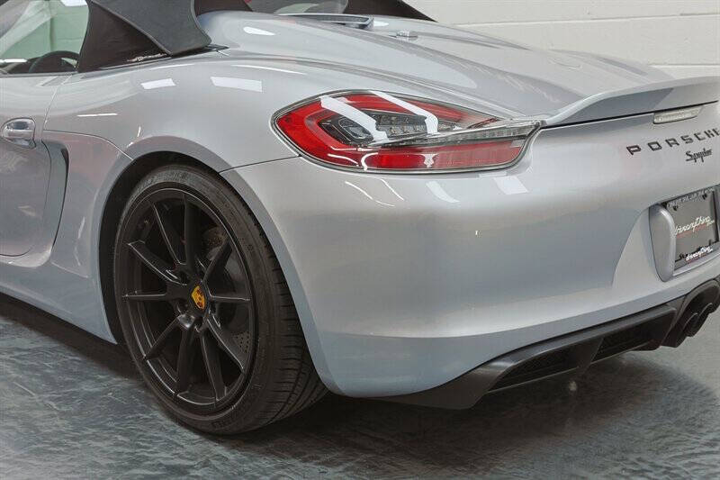 2016 Porsche Boxster Spyder