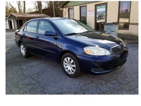 2006 Toyota Corolla for sale at The Auto Resource LLC in Hickory NC