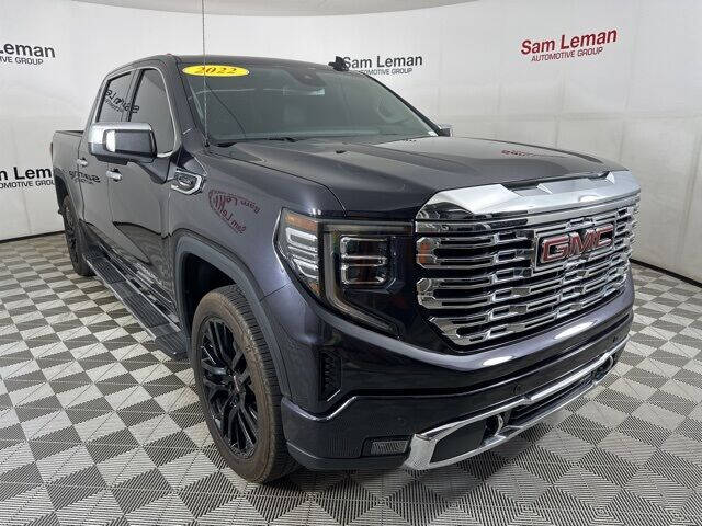 Used 2022 GMC Sierra 1500 Denali Denali with VIN 3GTUUGET1NG637578 for sale in Bloomington, IL