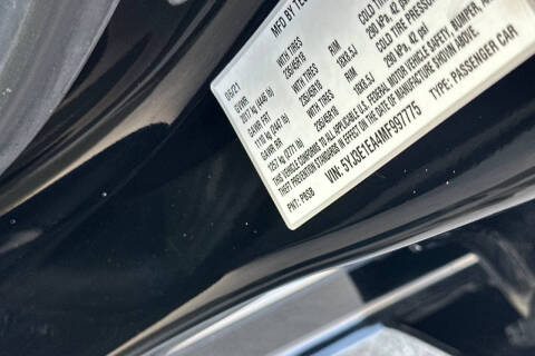 2021 Tesla Model 3 Standard Range Plus