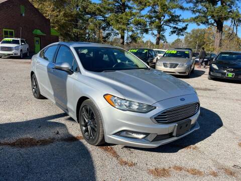 2018 Ford Fusion for sale at Super Wheels-N-Deals in Memphis TN