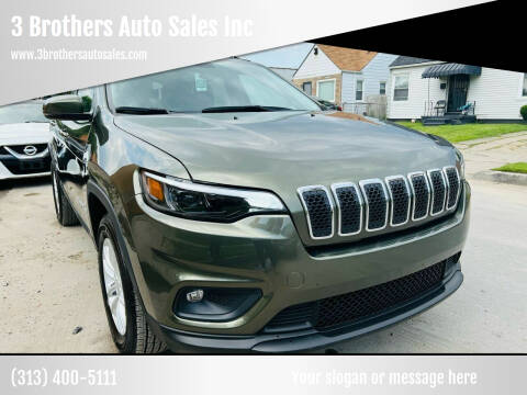 2020 Jeep Cherokee for sale at 3 Brothers Auto Sales Inc in Detroit MI