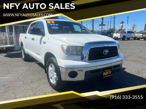 2007 Toyota Tundra for sale at NFY AUTO SALES in Sacramento CA