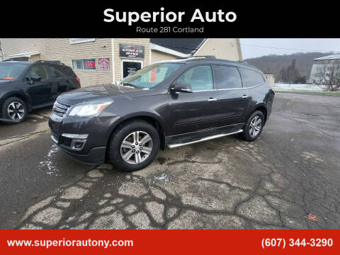 2017 Chevrolet Traverse for sale at Superior Auto in Cortland NY