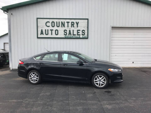 2014 Ford Fusion for sale at COUNTRY AUTO SALES LLC in Greenville OH