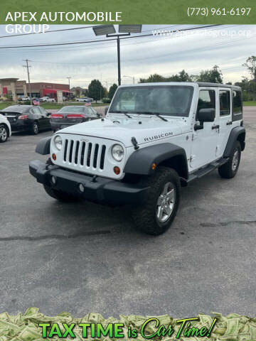 2012 Jeep Wrangler Unlimited for sale at APEX AUTOMOBILE GROUP in Roselle IL