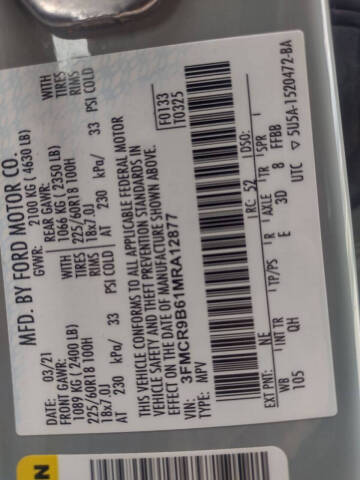 2021 Ford Bronco Sport Big Bend