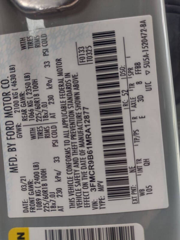 2021 Ford Bronco Sport Big Bend