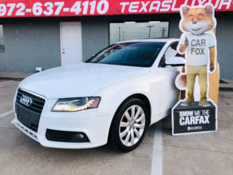 2011 Audi A4 for sale at Texas Luxury Auto in Cedar Hill TX