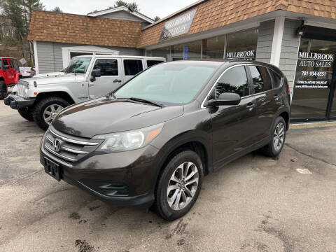 2013 Honda CR-V for sale at Millbrook Auto Sales in Duxbury MA
