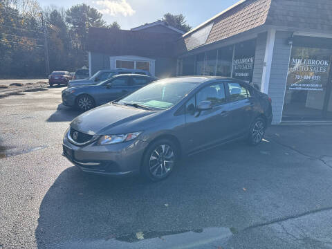 2013 Honda Civic for sale at Millbrook Auto Sales in Duxbury MA