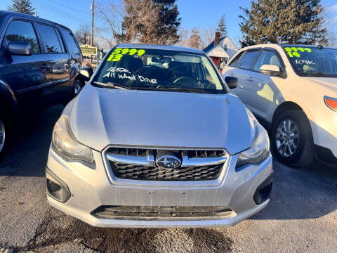 2013 Subaru Impreza for sale at Bill Cooks Auto in Elmira Heights NY