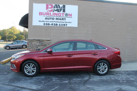 2016 Hyundai Sonata for sale at Burlington Auto Mart in Burlington NC