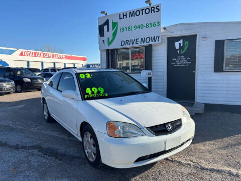 2002 Honda Civic for sale at LH Motors 2 in Broken Arrow OK