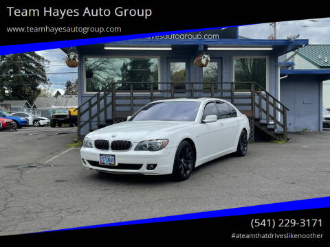 2008 BMW 7 Series for sale at Team Hayes Auto Group in Eugene OR
