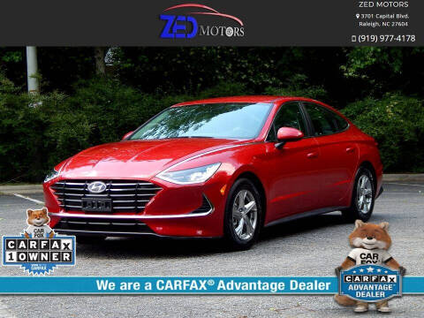 2021 Hyundai Sonata for sale at Zed Motors in Raleigh NC