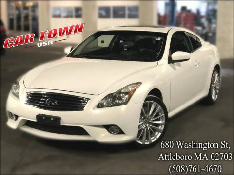 2011 Infiniti G37 Coupe for sale at Car Town USA in Attleboro MA