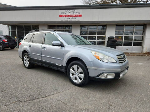2012 Subaru Outback for sale at Landes Family Auto Sales in Attleboro MA