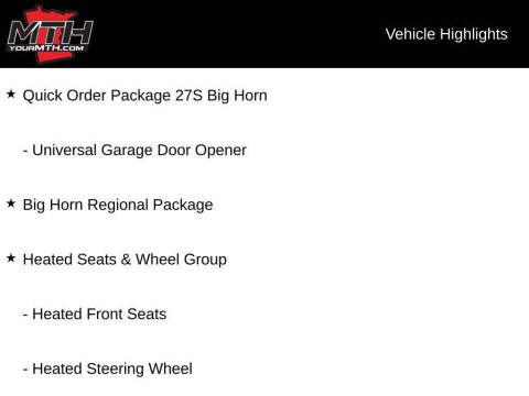 2019 RAM 1500 Classic Big Horn