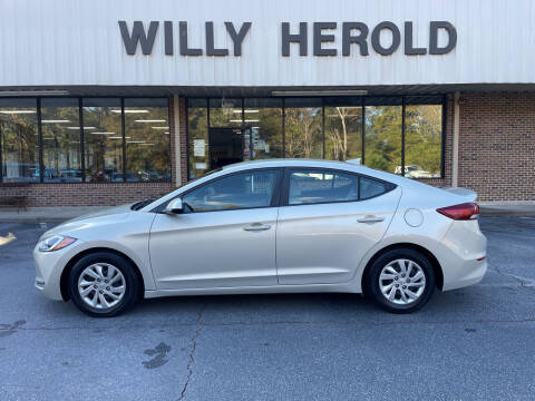 2017 Hyundai Elantra for sale at Willy Herold Automotive in Columbus GA