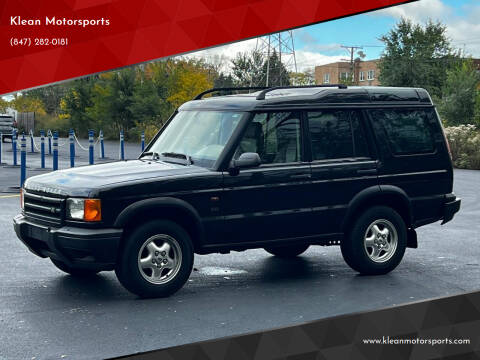 2001 Land Rover Discovery Series II for sale at Klean Motorsports in Skokie IL